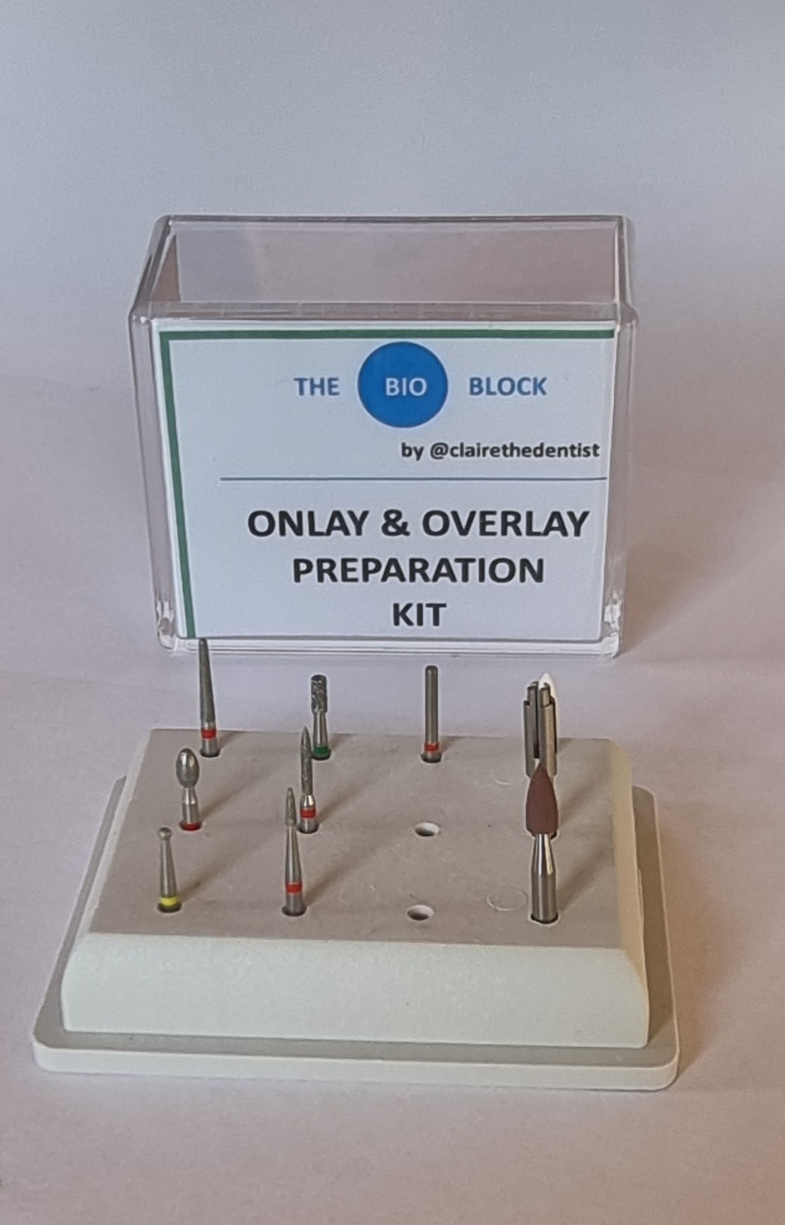 The BIO Block Onlay & Overlay Preparation Kit