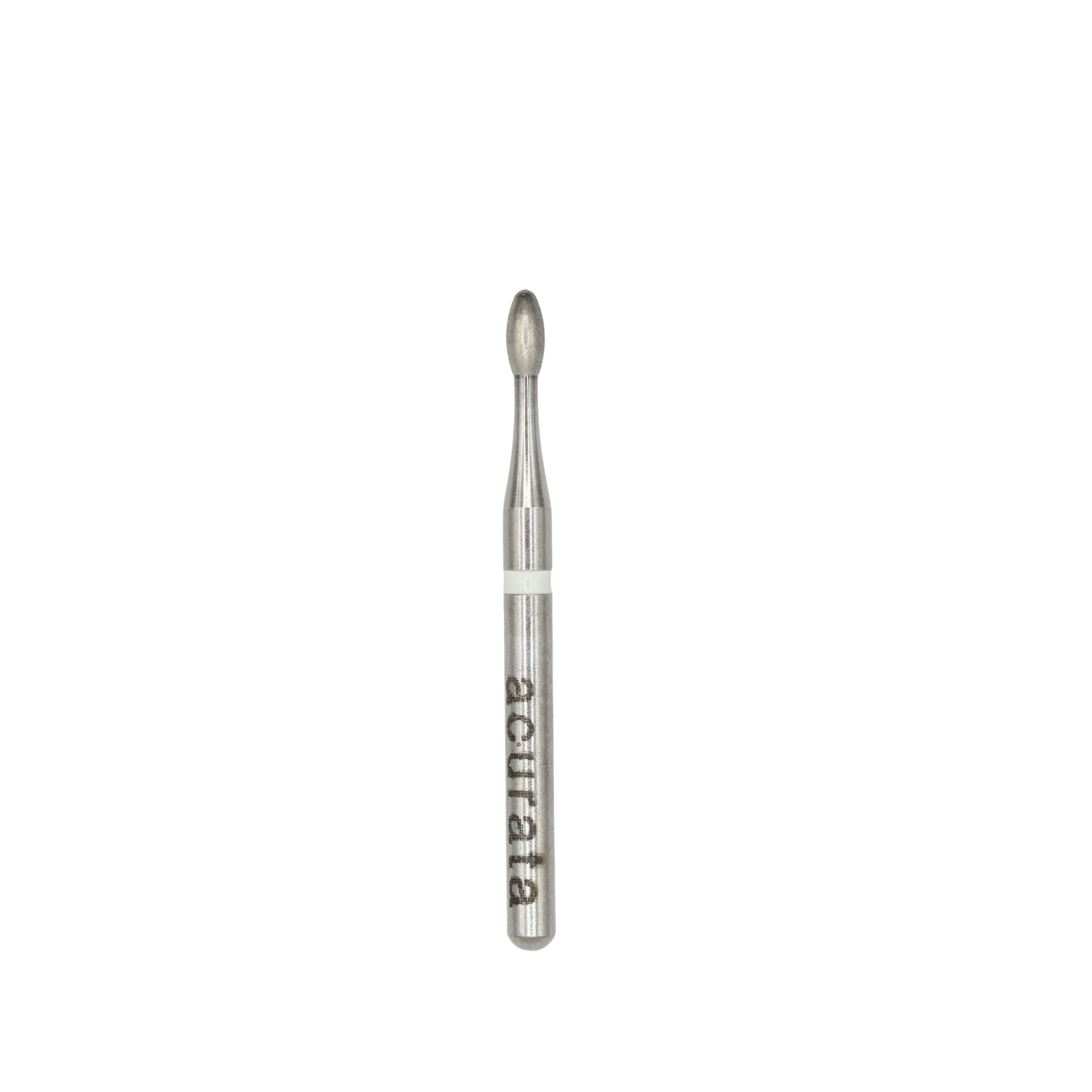 Diamond-Coated Round Finishing Bur | Ultra Fine 9µm grit | Egg-Football-Shaped | Product Reference: UUF379-014 | Pack of 5 (H369.2)