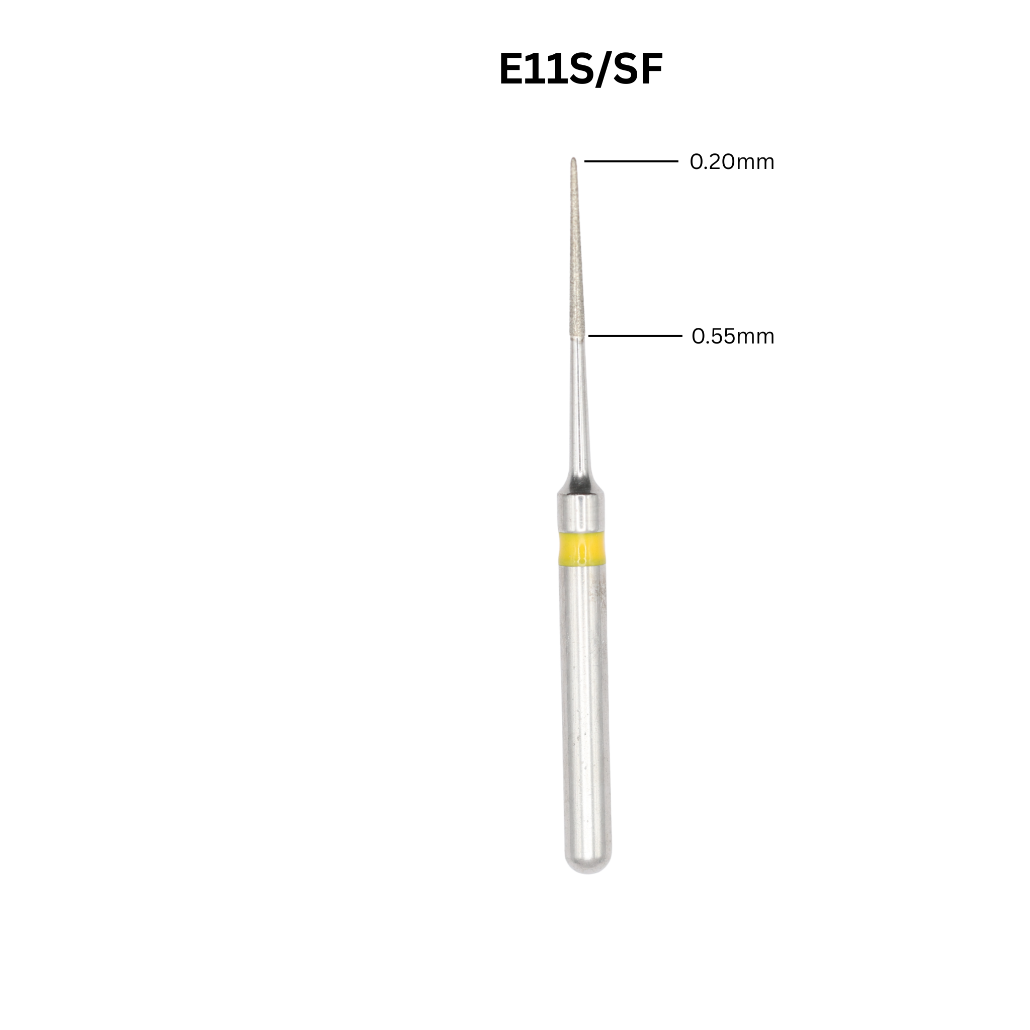 Brocas de agulha de diamante IPR - 2/pacote