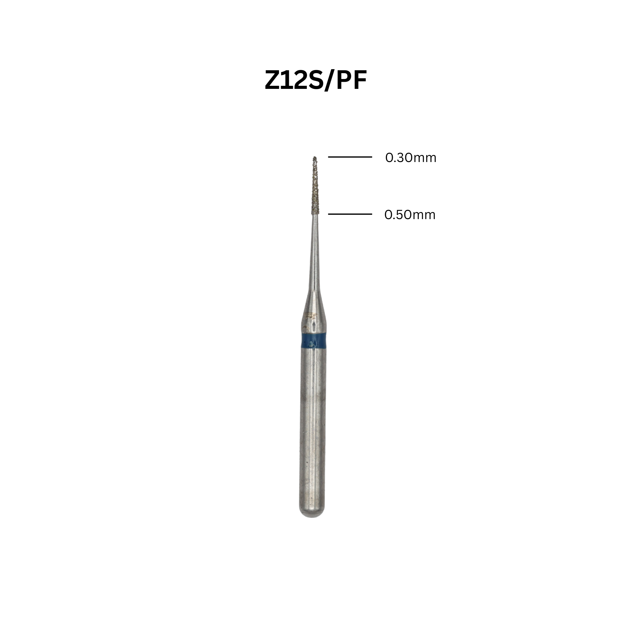 Brocas anteriores de diamante IPR 0,4 mm - 2/pacote - J316PF