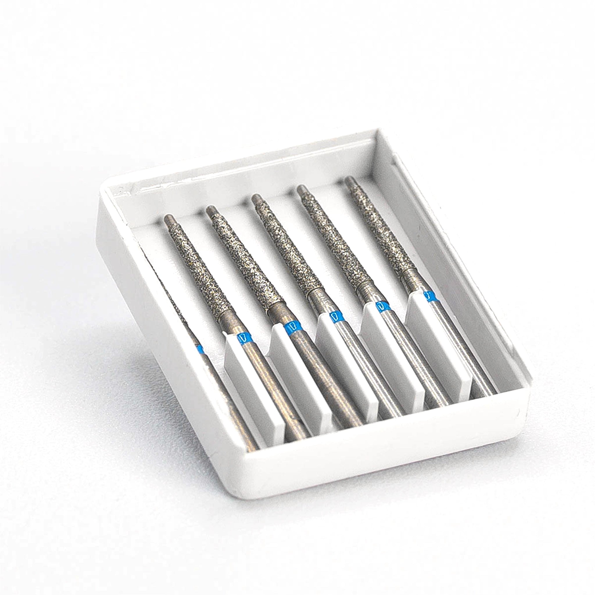 857014 - Corte sem extremidade - Uso com câmara de polpa - Cone de diamante - Pescoço longo (pacote com 6)