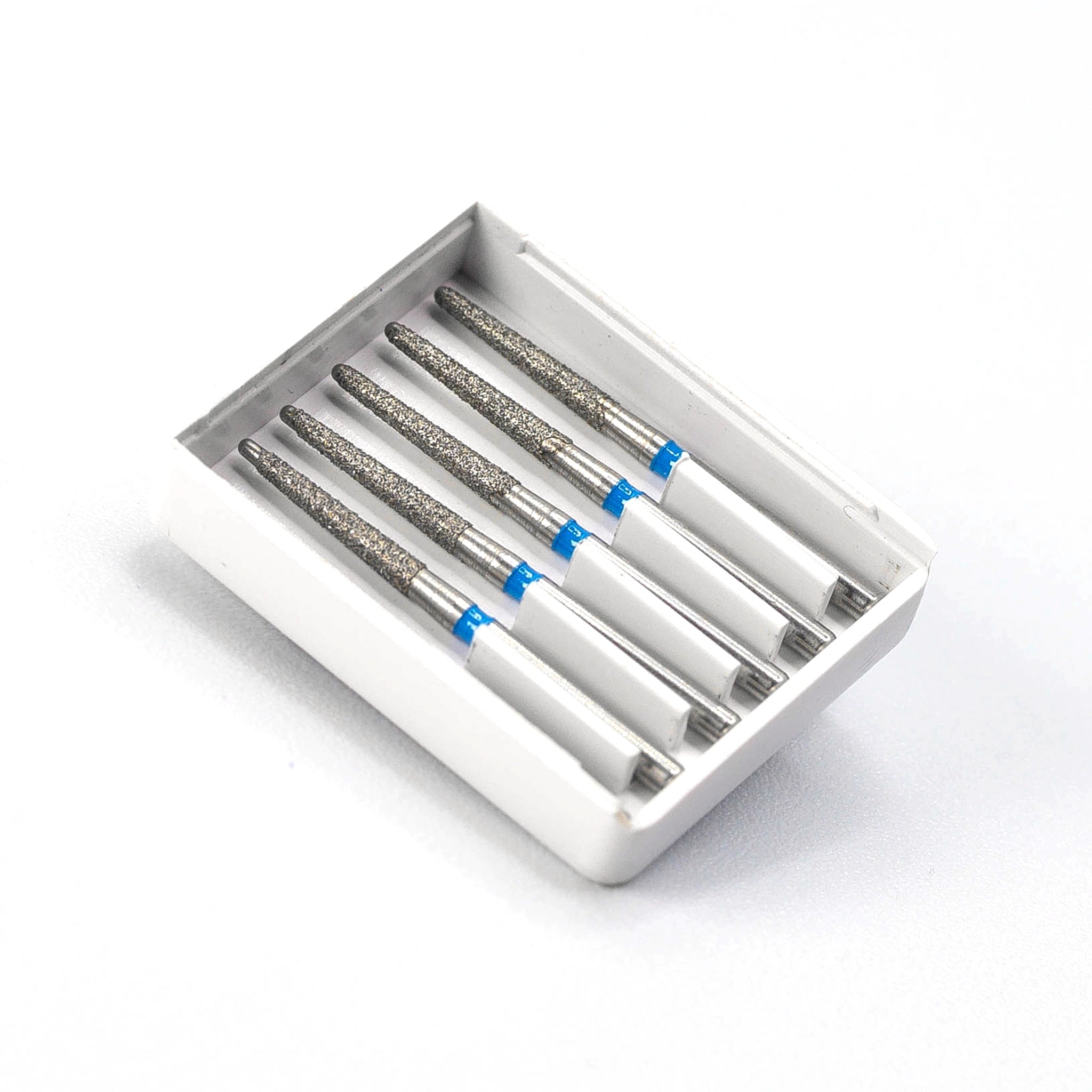857016 - Corte sem extremidade - Uso com câmara de polpa - Cone de diamante - Pescoço longo (pacote com 6)