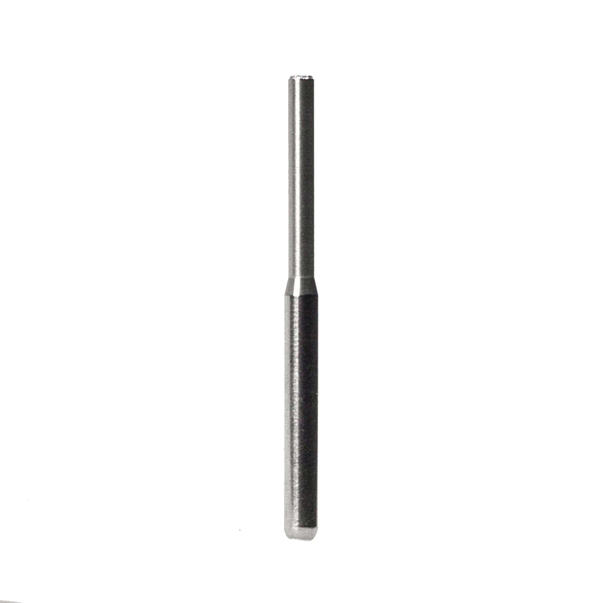 An end-cutting diamond-coated bur ideal for precise removal of tooth structure during crown preparations.