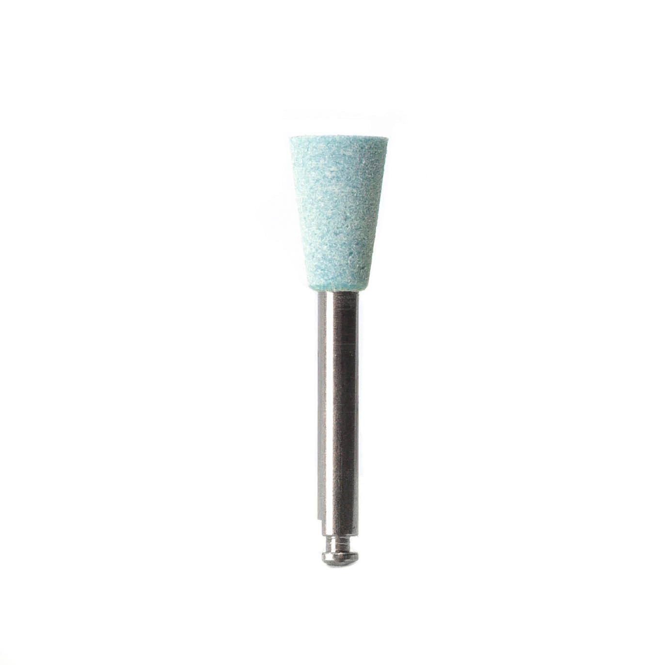 EVE BRACKET PLUS - BRP3 medium-grit polisher for adhesive removal during debonding, featuring a conical blue design and silver rotary shank