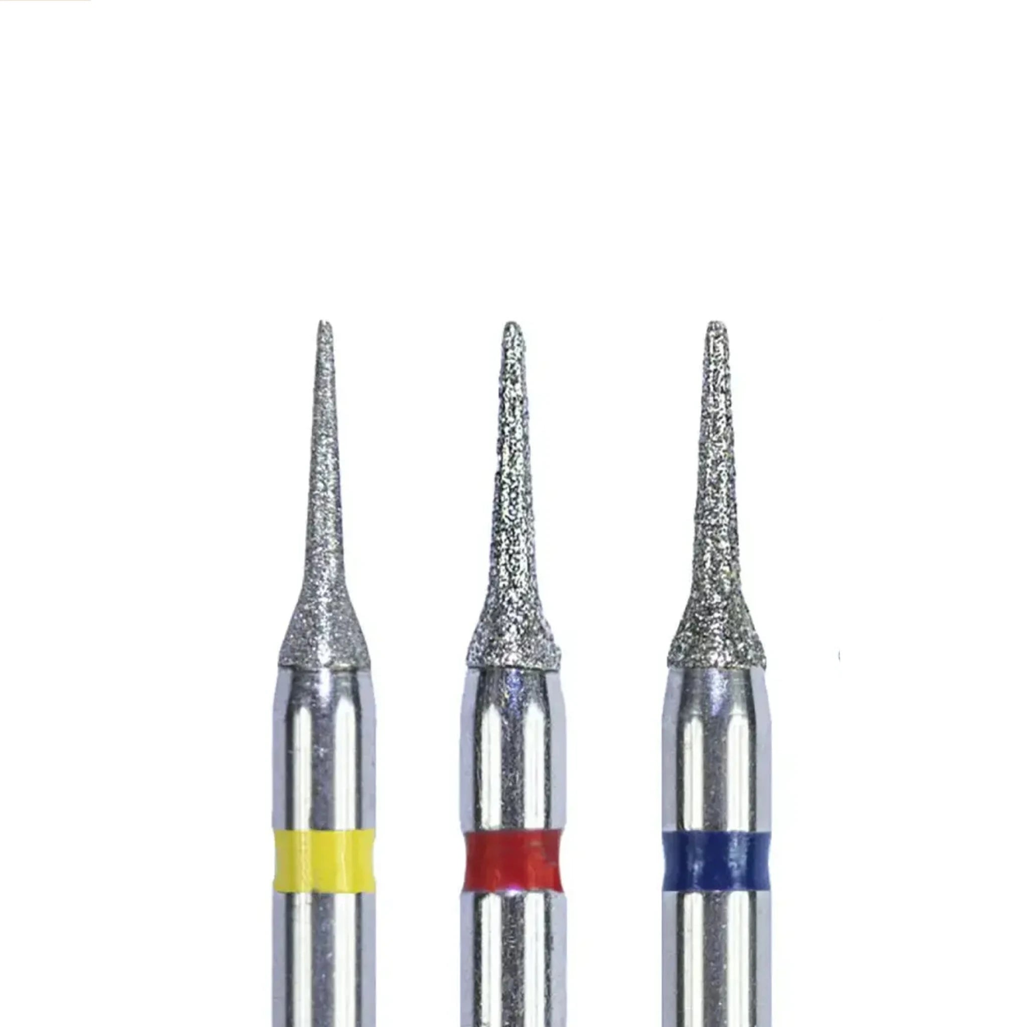 Easyinsmile 10-Pack FG 557 Cross Cut Tungsten Carbide Burs – High Speed Dental Drills – 1.0mm Head, 1.6mm Shank