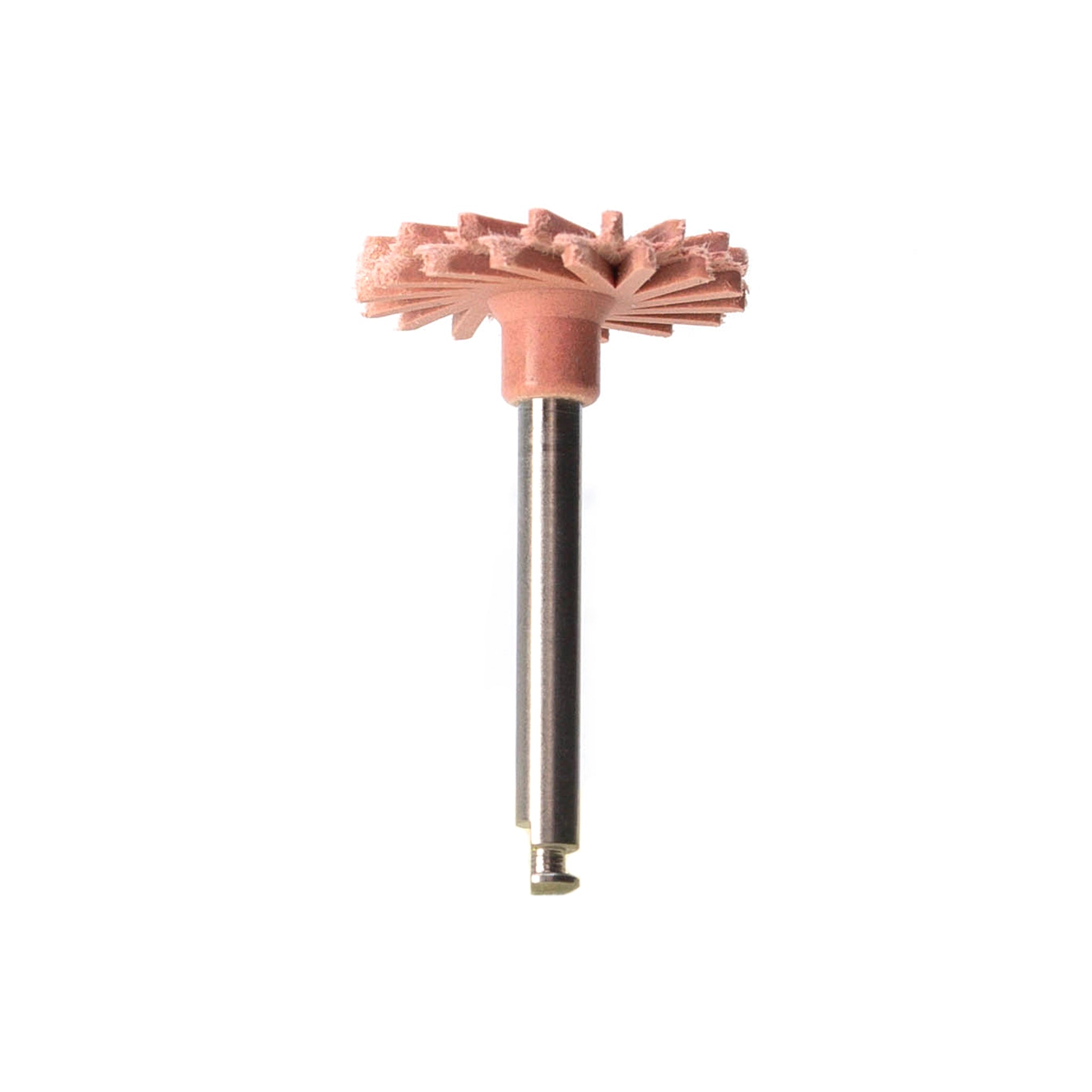 EVE DIAPOL® RA pre-polisher in TWIST shape with a pink abrasive section and yellow base, ideal for contouring and smoothing ceramic restorations