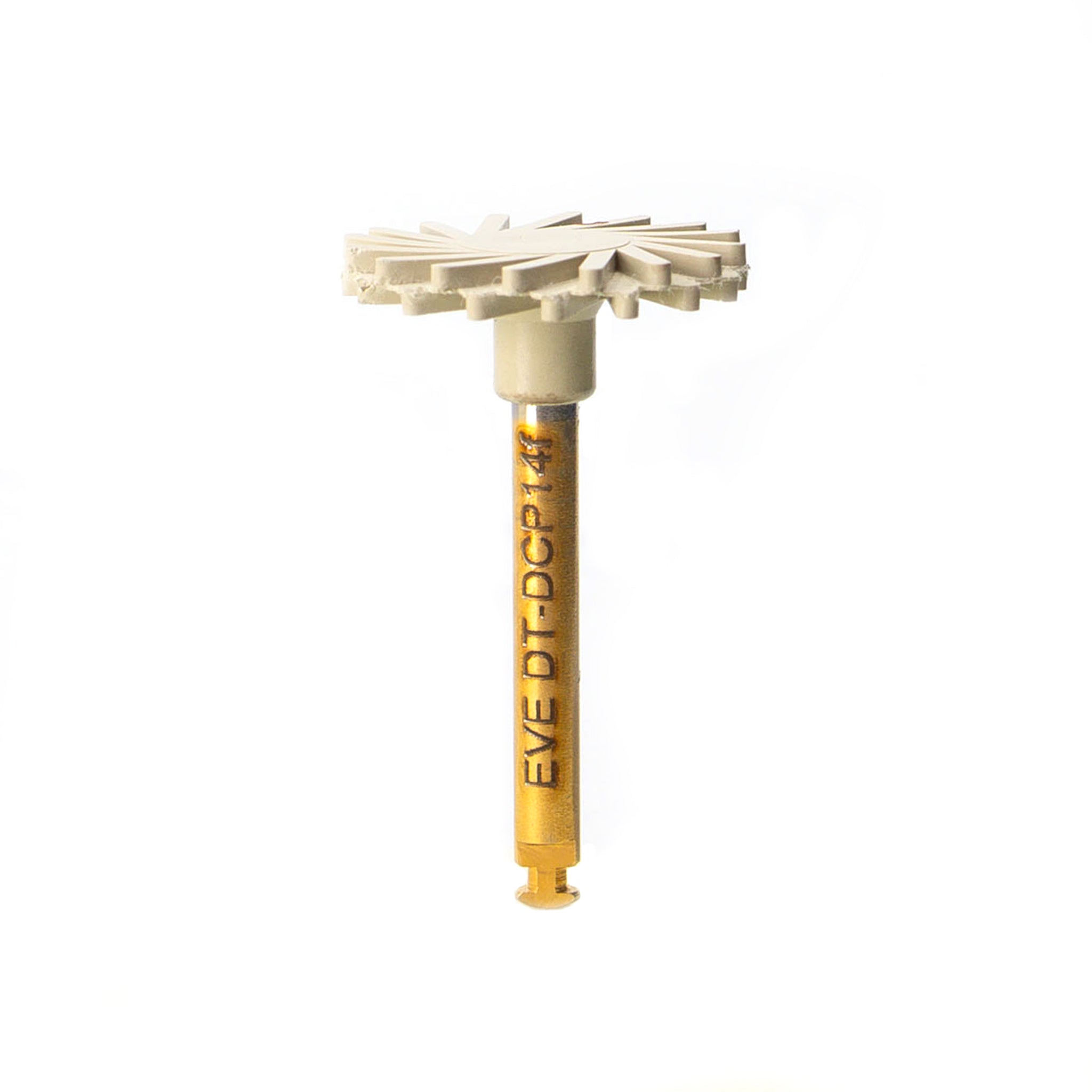 EVE DIACOMP® PLUS pre-polisher, Item DT-DCP14f, Product Reference: 6284. Features a grey TWIST shape for medium-grit preparation of composites and hybrid ceramics
