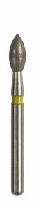 4368-021 Very Fine - Bud Pointed - Composite Finishing Bur - Diamond Coated (Pack of 6)