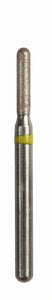 4880-012 Very Fine - Round End Cylinder - Composite Finishing Bur - Diamond Coated (Pack of 6)