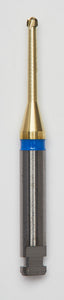 BLUE CUT Carbide round burs with zircon nitrite wear protection layer 010