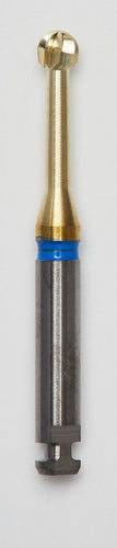 BLUE CUT Carbide round burs with zircon nitrite wear protection layer 021