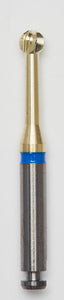 BLUE CUT Carbide round burs with zircon nitrite wear protection layer 023