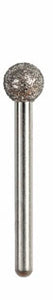 801 035 Medium-Round-Crown Prep Bur-Diamond Coated (Pack of 5)