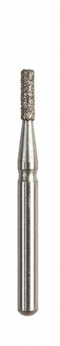835010 Medium - Flat End Cylinder - Cavity Prep Bur - Diamond Coated (Pack of 6)